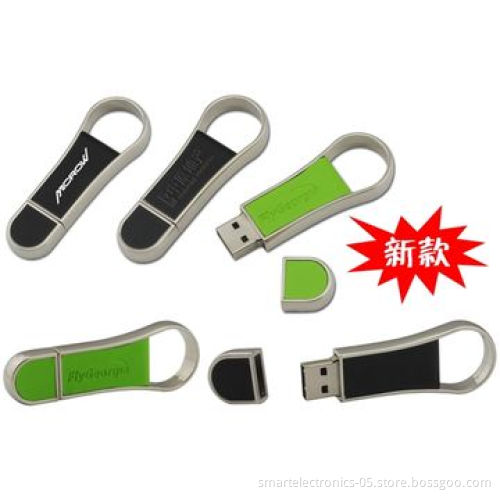 Leather bracelet USB flash drives with high reading and writing speed/free logo printing, package
